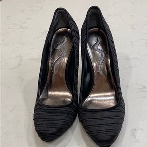 Black high heels